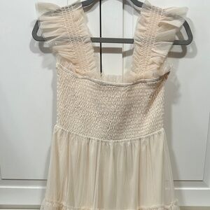 Baltic Born "Emma" Smocked Tulle Dress